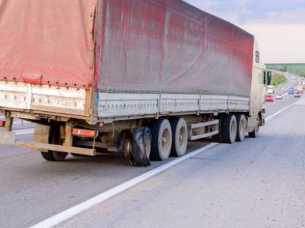 Comal County truck accident attorney for tire blowout accident